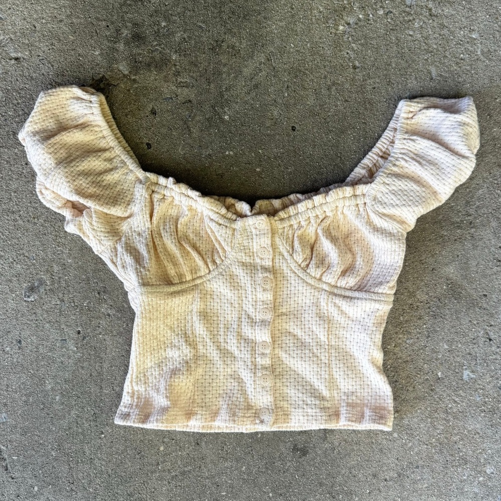 Et Clet Puff Sleeve Top